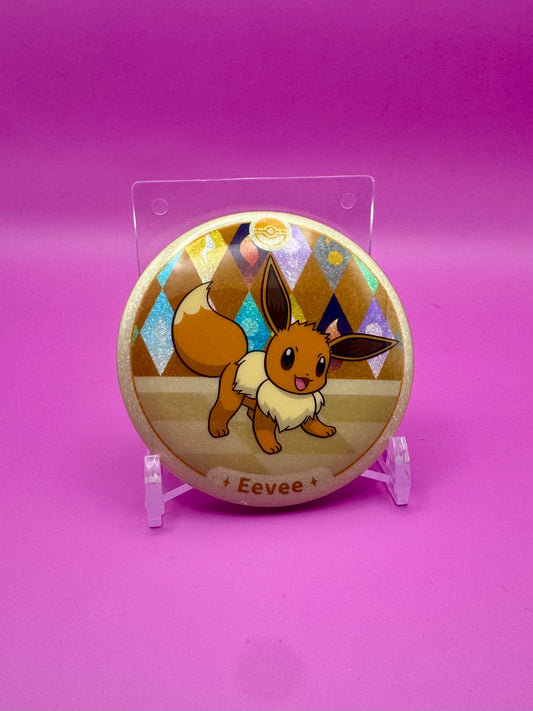 Eeveelution & Eevee badge from Terastal Grand Gathering