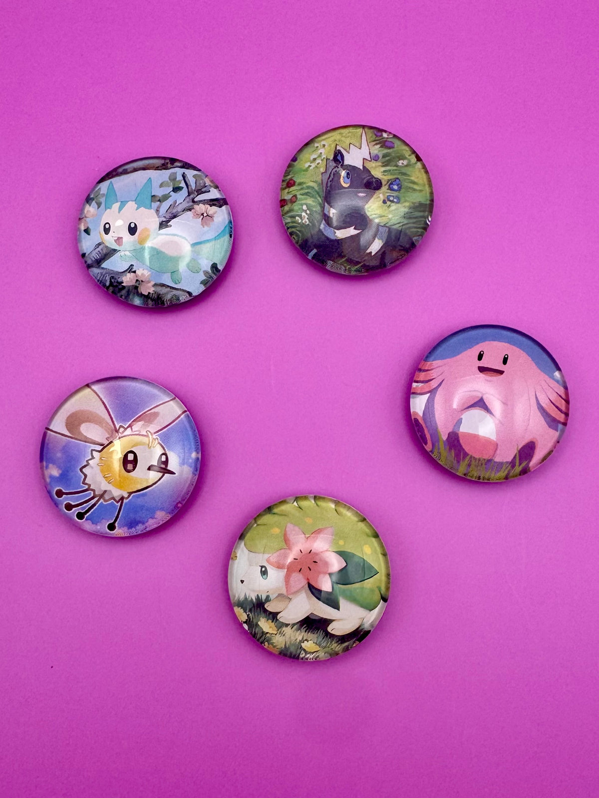Pokémon Fridge Magnet | Glass Shape Collectible
