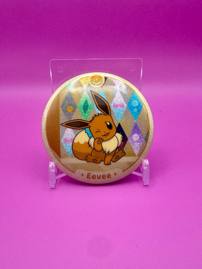 Eeveelution & Eevee badge from Terastal Grand Gathering