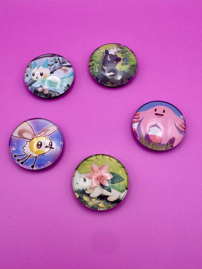 Pokémon Fridge Magnet | Glass Shape Collectible