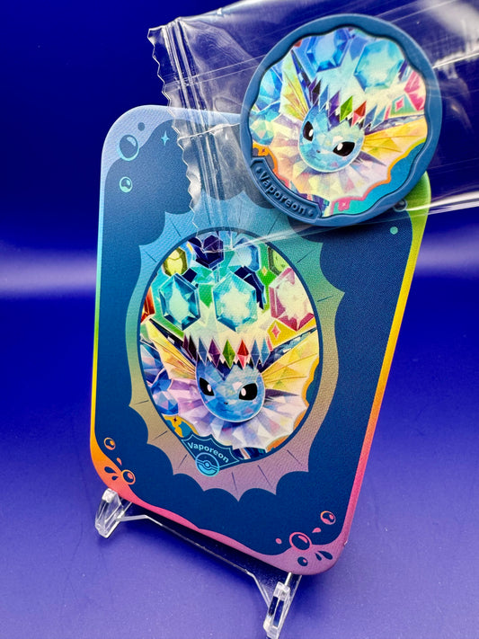 Vaporeon Tin & Magnet