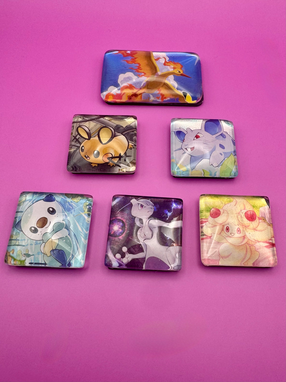 Pokémon Fridge Magnet | Glass Shape Collectible