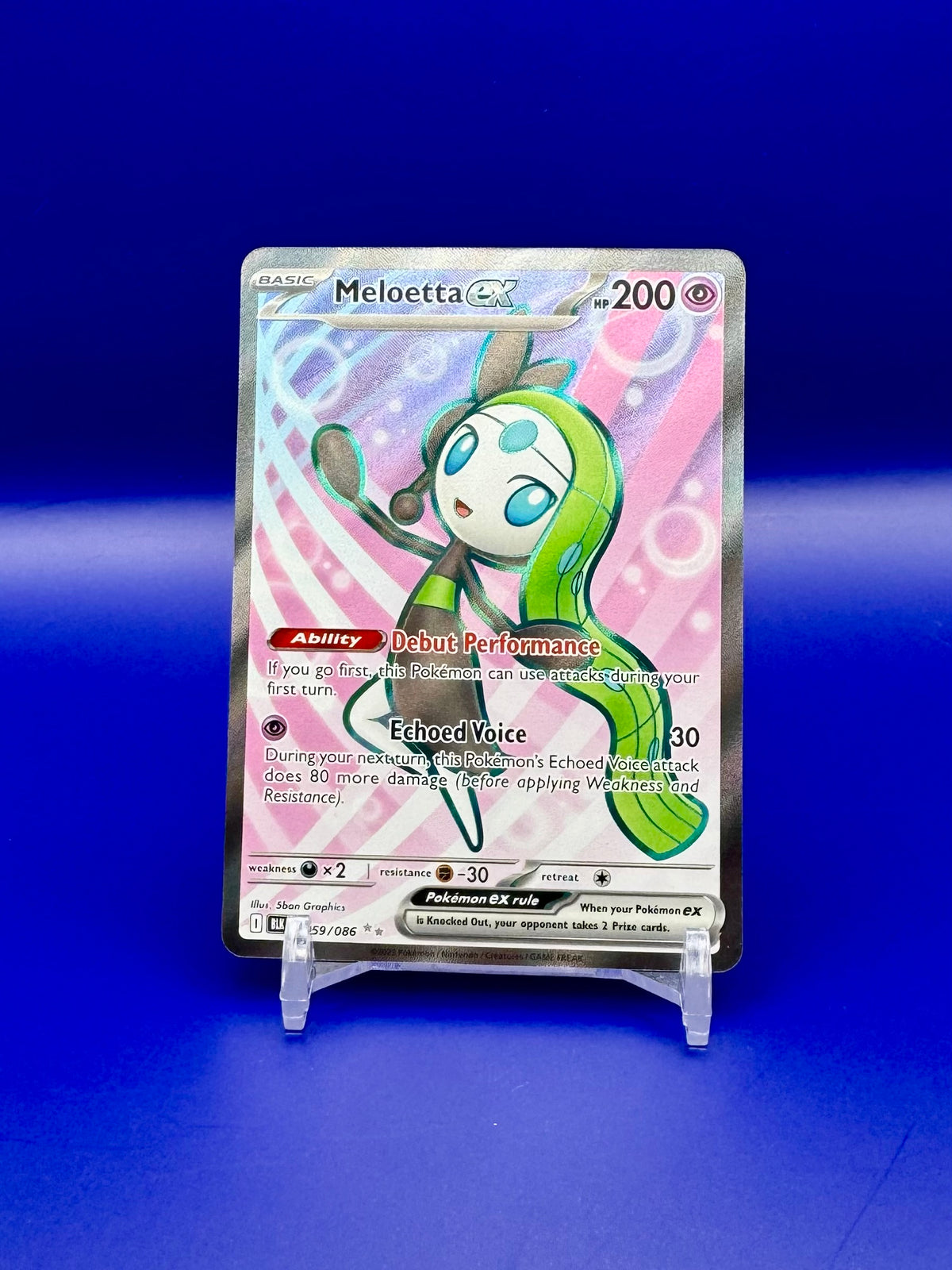 Meloetta ex 159/086 Black Bolt